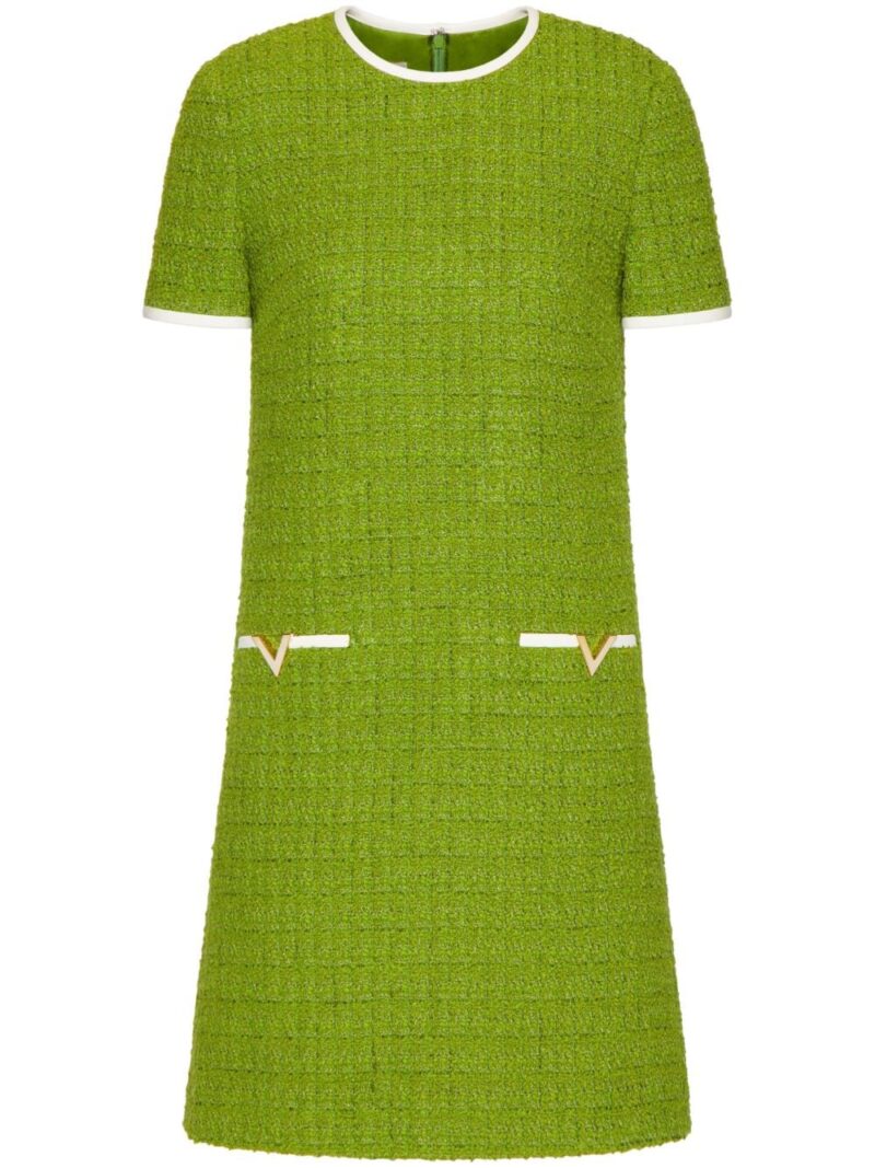 Valentino Garavani  VGold tweed minidress