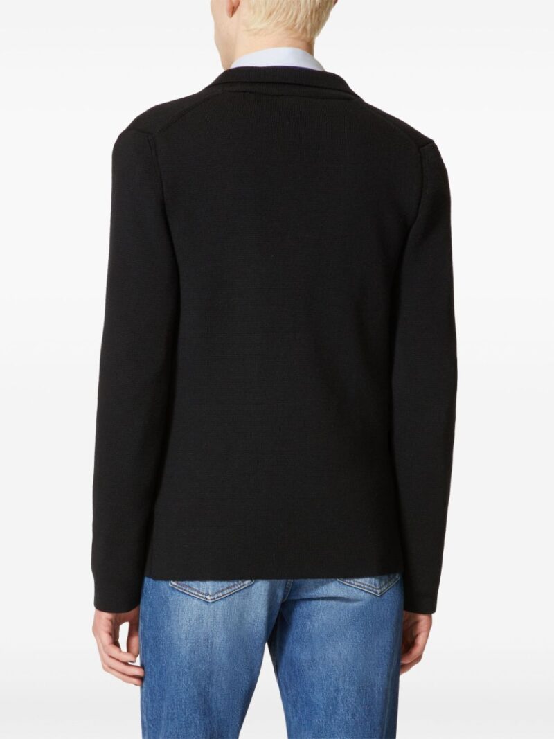 Valentino Garavani  VLogo-button wool cardigan