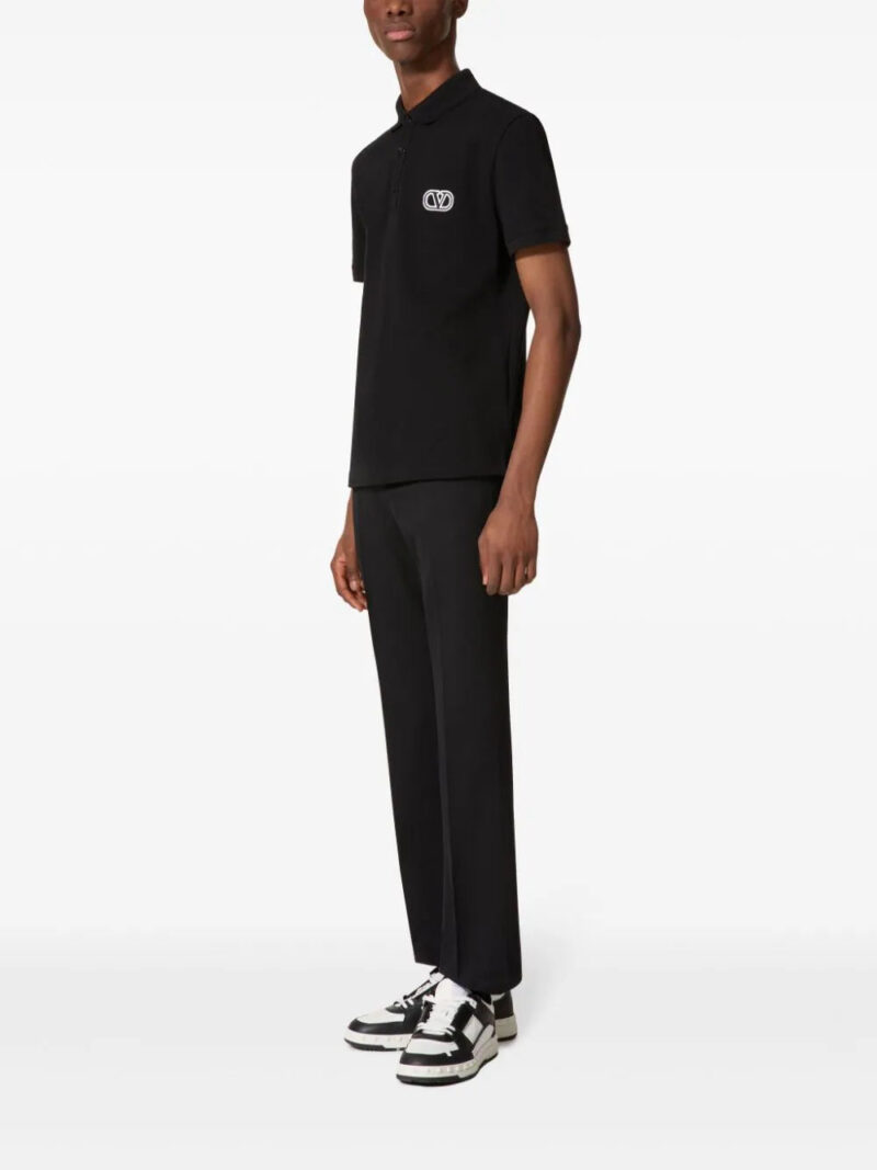 Valentino Garavani  VLogo Signature-patch polo shirt