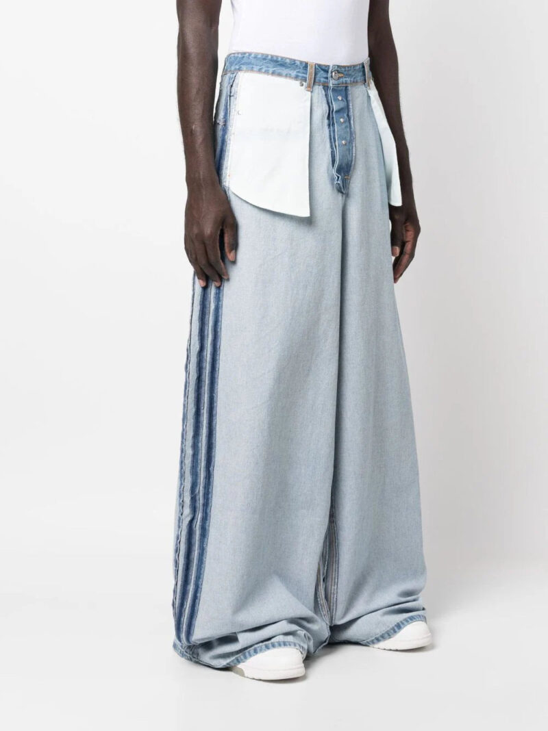 VETEMENTS  wide-leg denim jeans