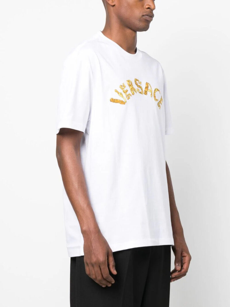 Versace  Seashell Baroque cotton T-Shirt