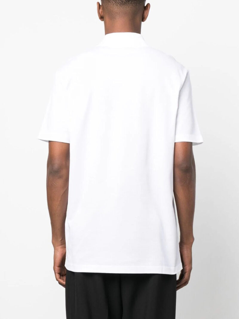 Versace Seashell Baroque-logo polo shirt