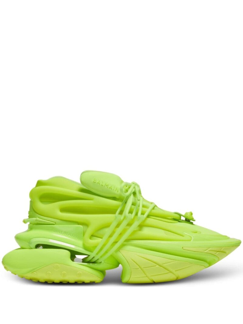 Unicorn Neoprene & Rubberized leather sneakers