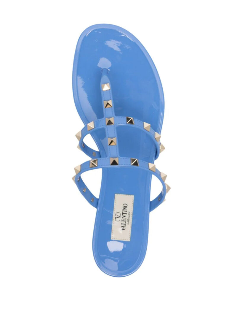 Valentino Garavani  Rockstud thong flat sandals