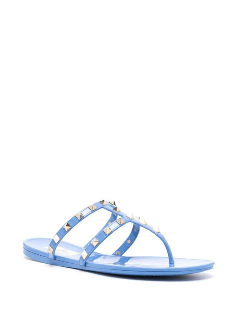 Valentino Garavani  Rockstud thong flat sandals