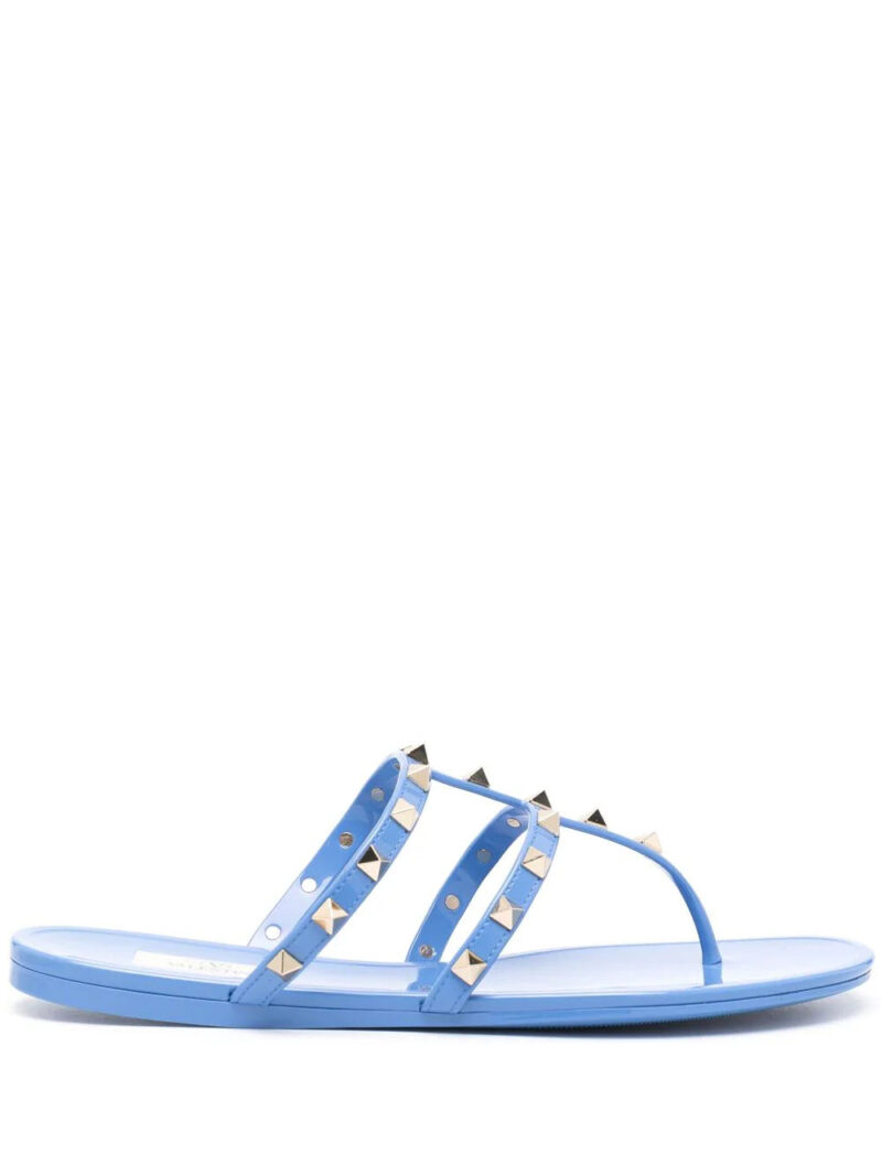 Valentino Garavani  Rockstud thong flat sandals