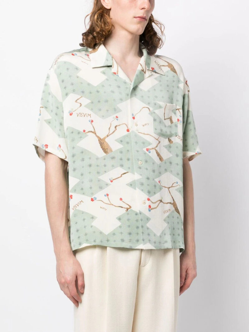 visvim  graphic-print short-sleeve shirt