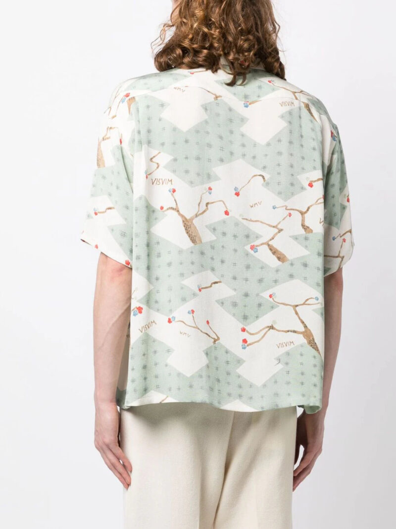 visvim  graphic-print short-sleeve shirt