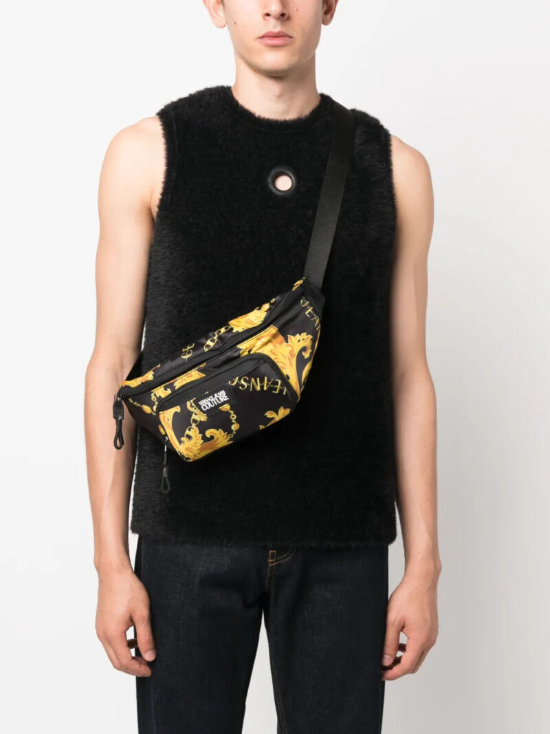 Versace Jeans Couture  Chain Couture-print belt bag