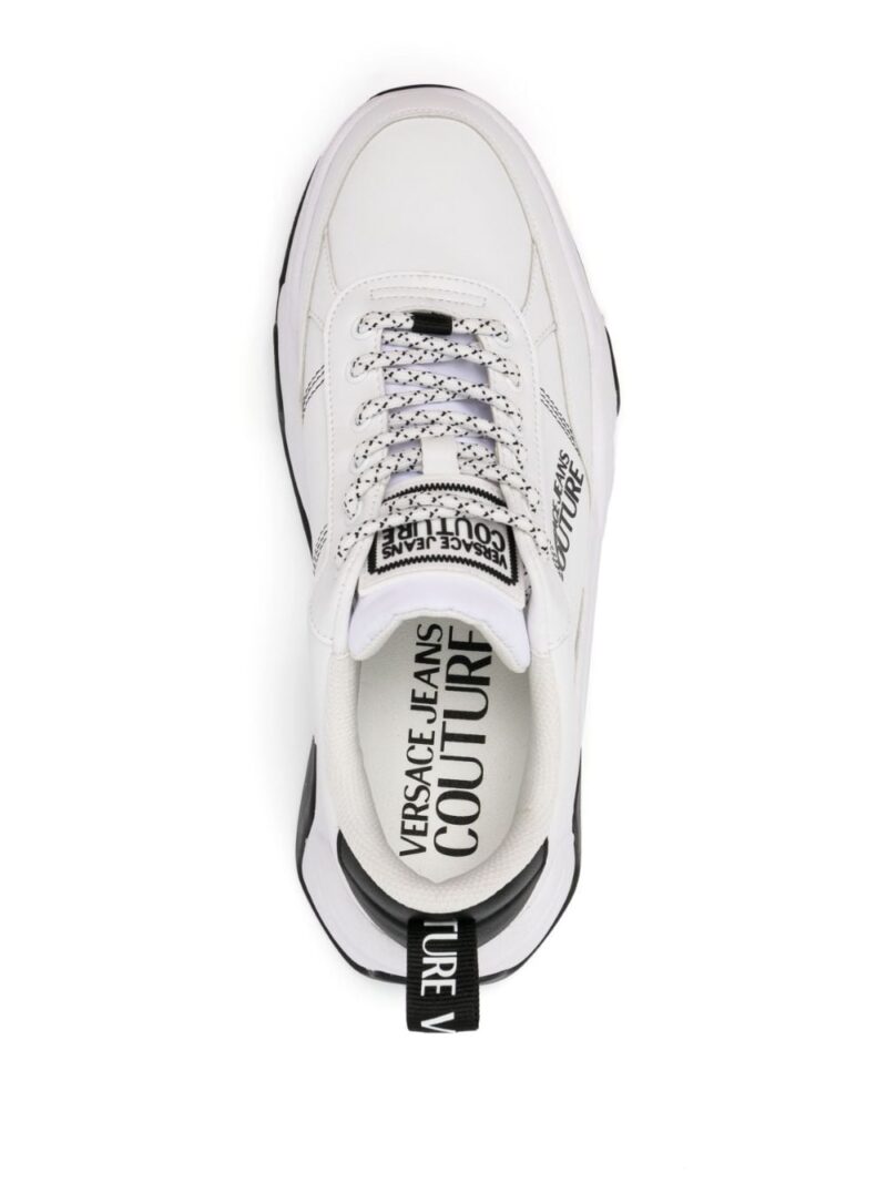 Versace Jeans Couture logo-print lace-up sneakers