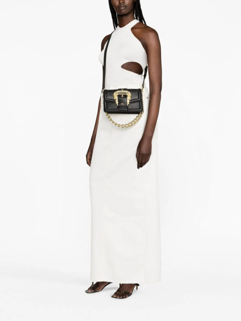 Versace Jeans Couture  Baroque buckle shoulder bag
