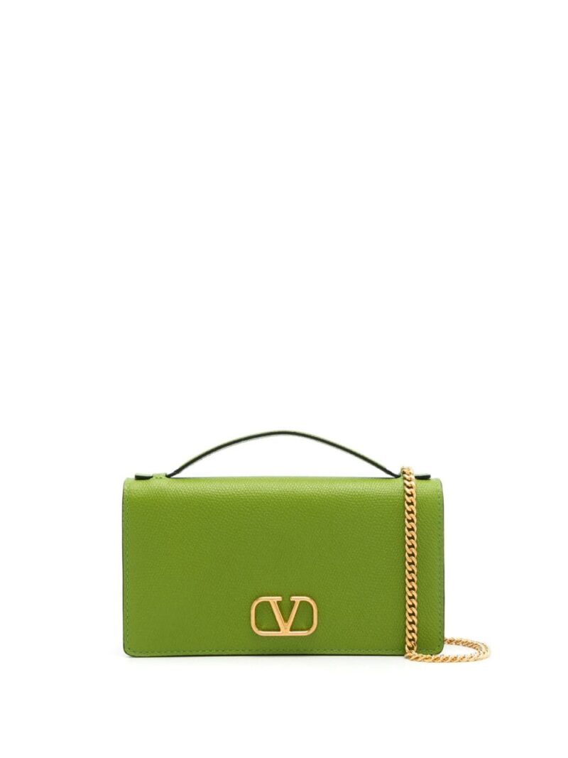 Valentino Garavani  VLogo Signature leather wallet-on-chain