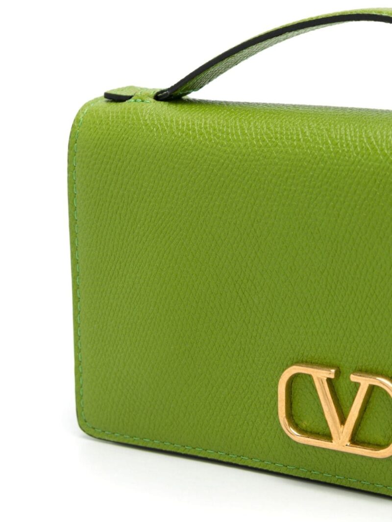 Valentino Garavani  VLogo Signature leather wallet-on-chain