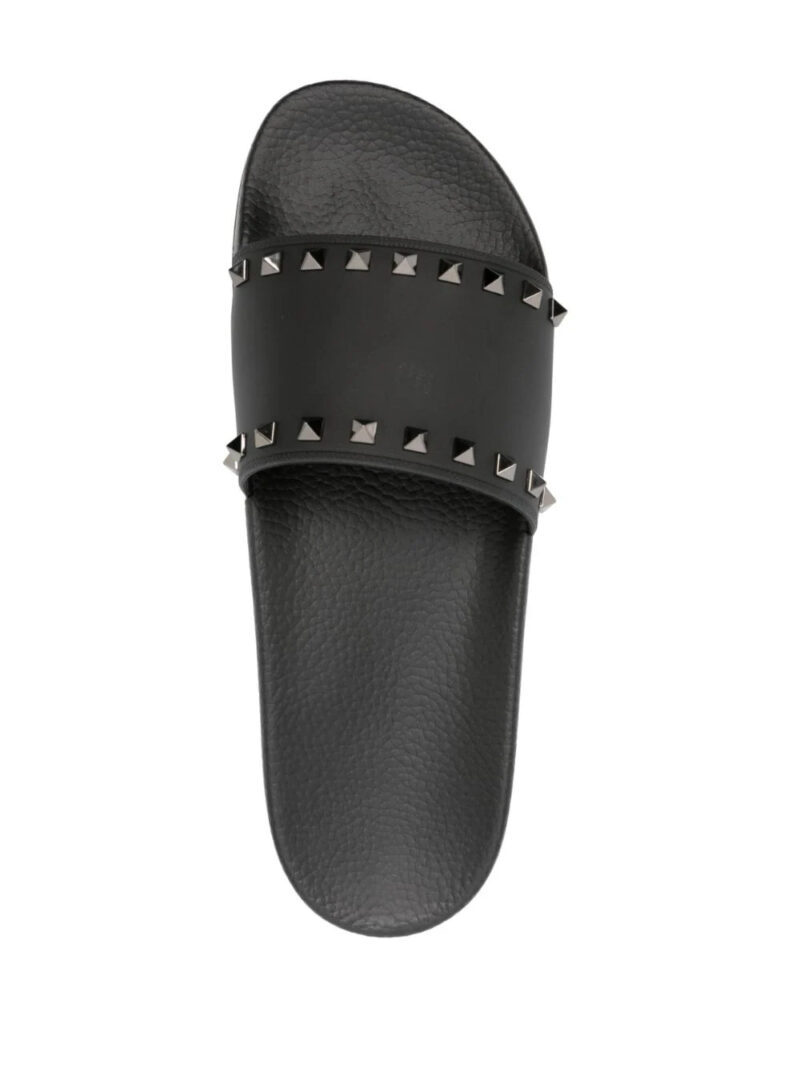 Valentino Garavani  Rockstud slide sandals