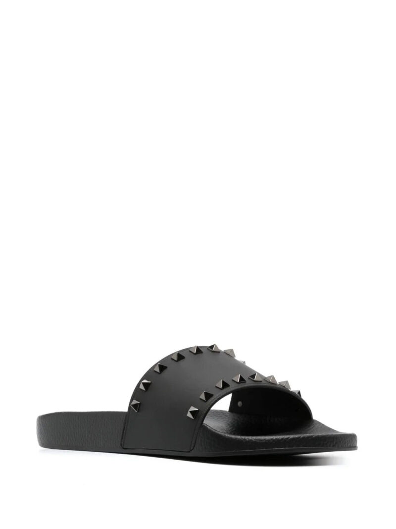 Valentino Garavani  Rockstud slide sandals