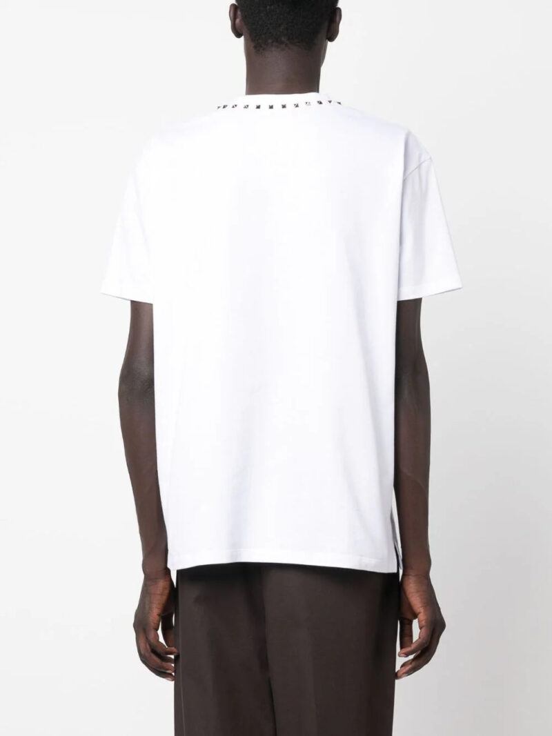 Valentino Garavani  Untitled stud-embellished cotton T-shirt