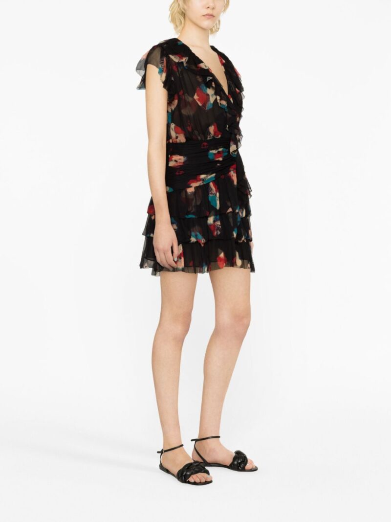 Ulla Johnson Zina graphic-print minidress