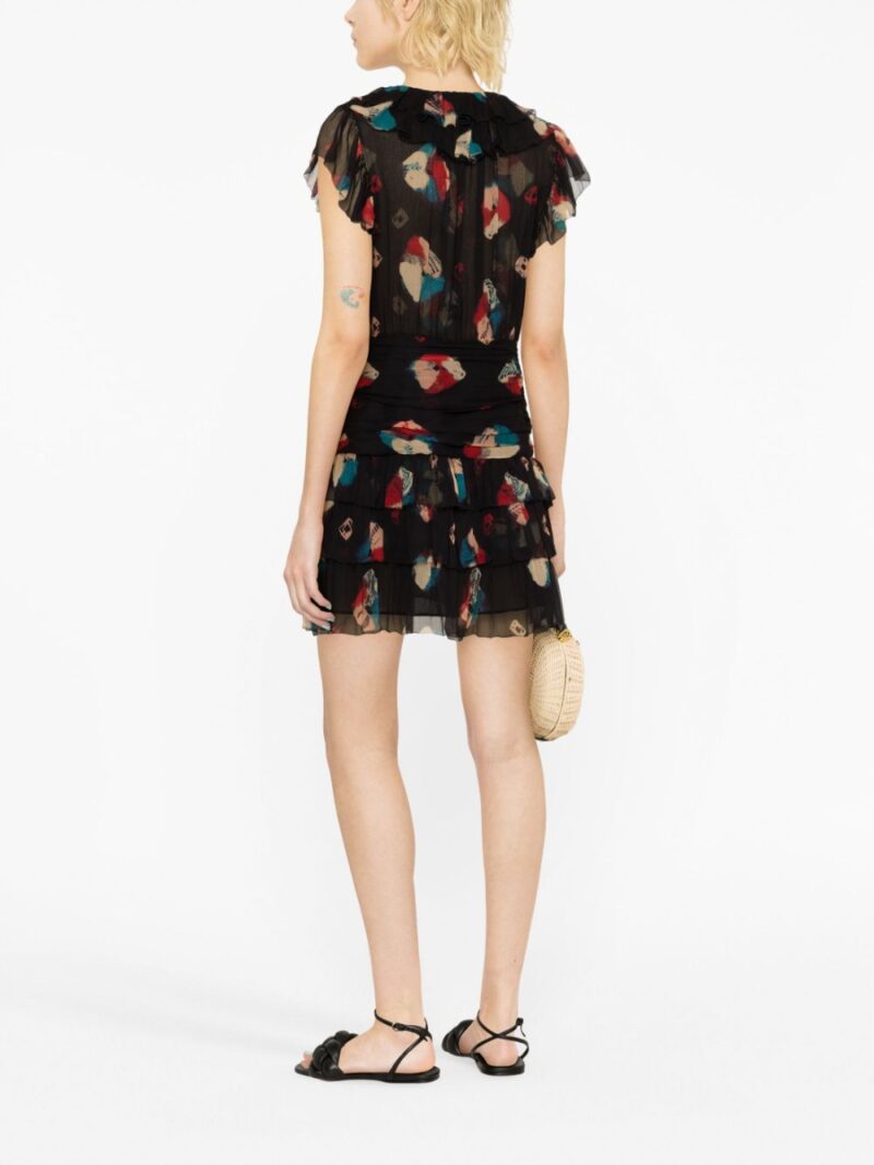 Ulla Johnson Zina graphic-print minidress