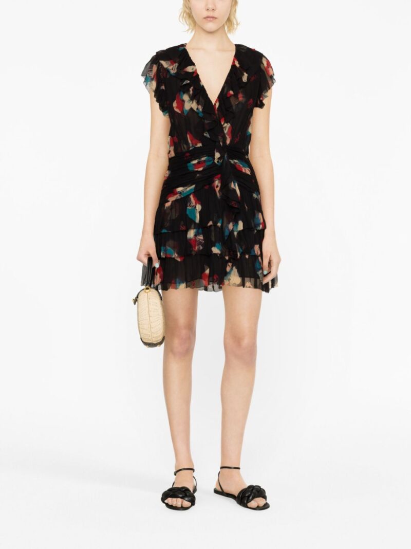 Ulla Johnson Zina graphic-print minidress