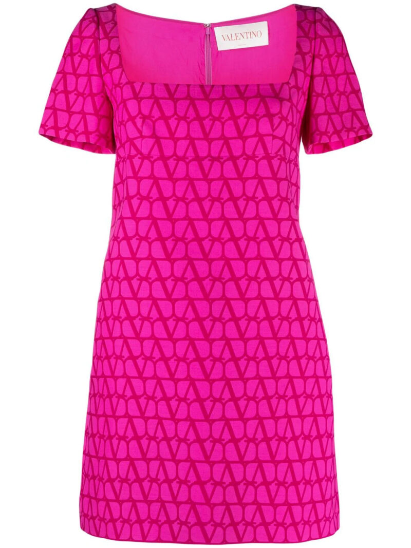 Valentino Garavani  Toile Iconographe-print minidress