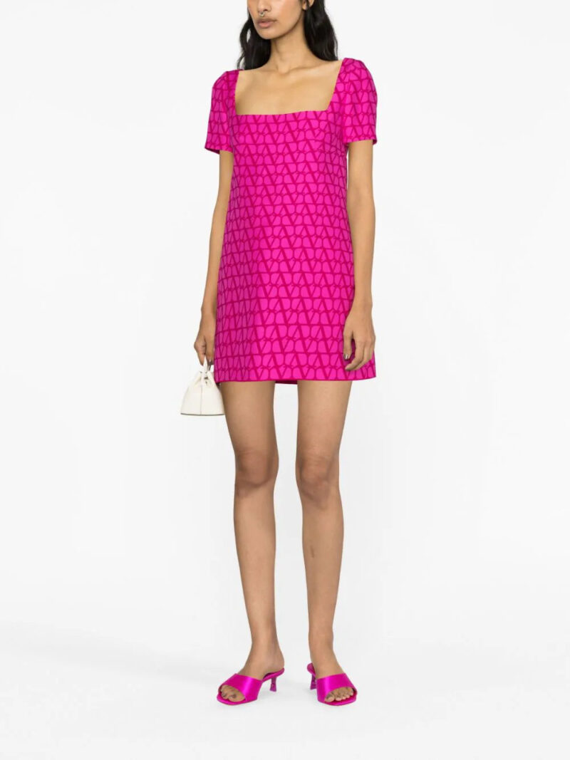 Valentino Garavani  Toile Iconographe-print minidress