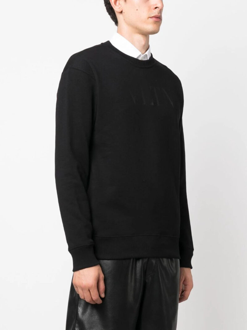 Valentino Garavani  VLTN logo-print cotton sweatshirt