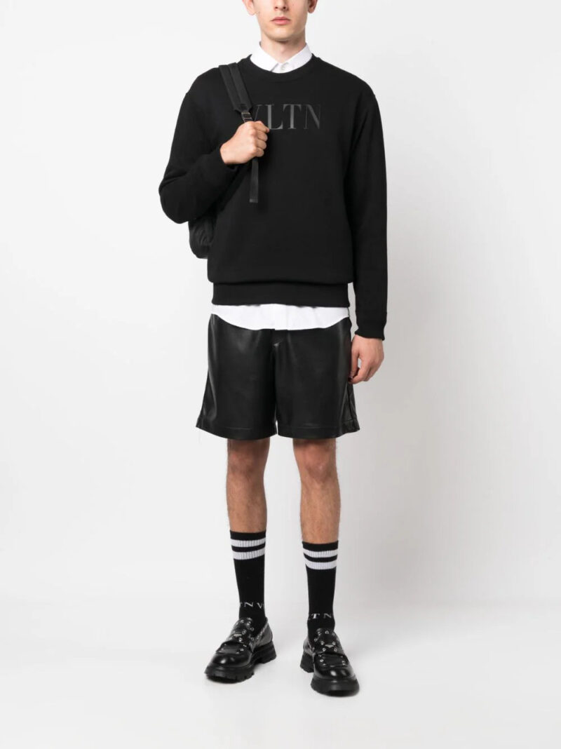 Valentino Garavani  VLTN logo-print cotton sweatshirt