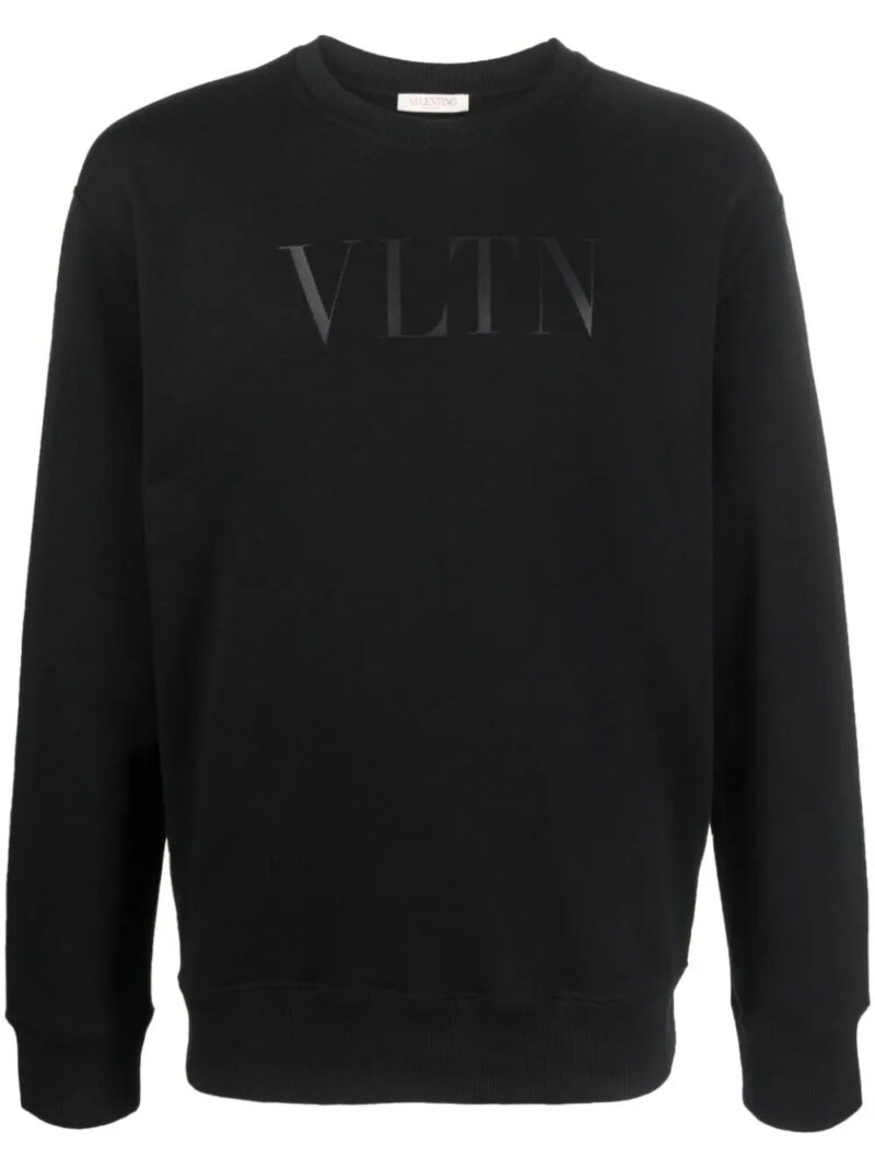 Valentino Garavani  VLTN logo-print cotton sweatshirt