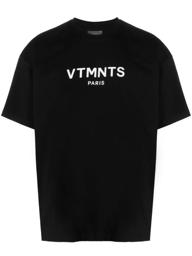 VTMNTS  logo-print cotton T-shirt