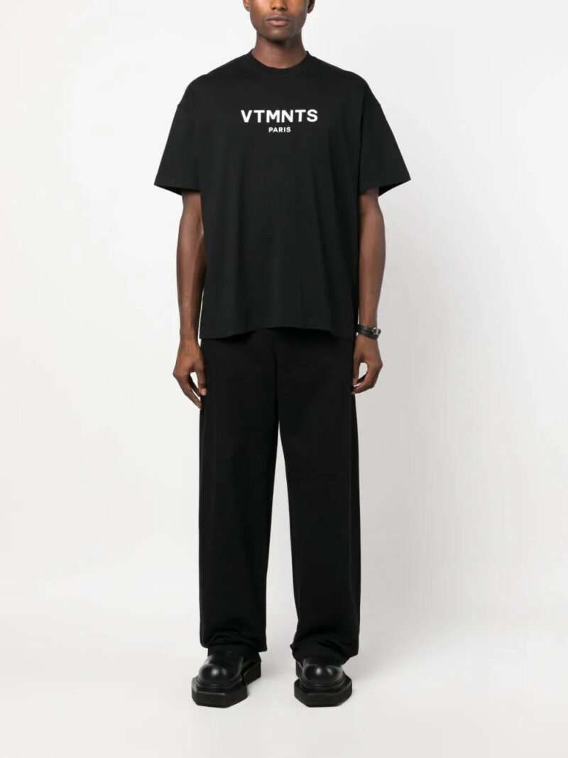 VTMNTS  logo-print cotton T-shirt