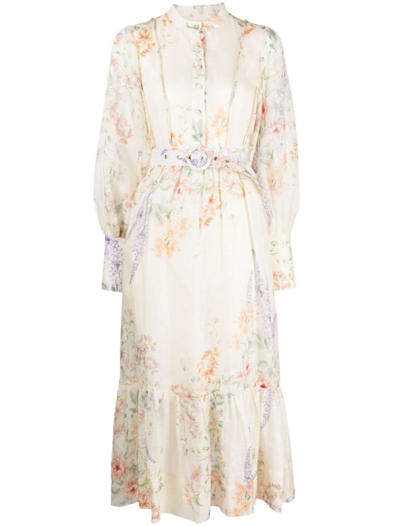 We Are Kindred  Primrose belted midi dress