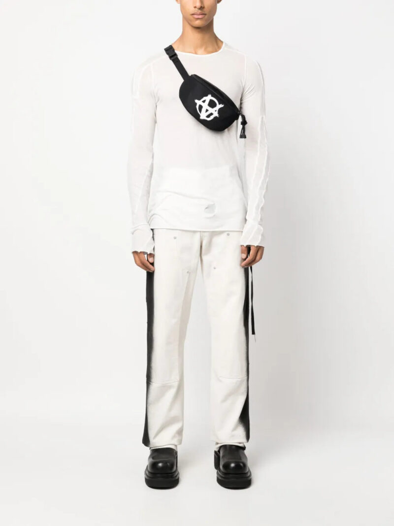 VETEMENTS  logo-print belt bag