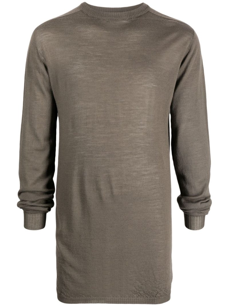Rick Owens  crew-neck wool jumper