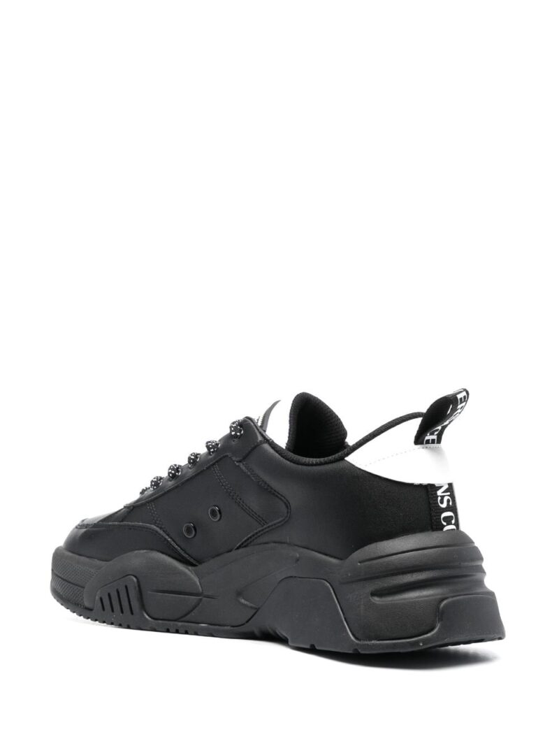 Versace Jeans Couture graffiti-print low-top sneakers