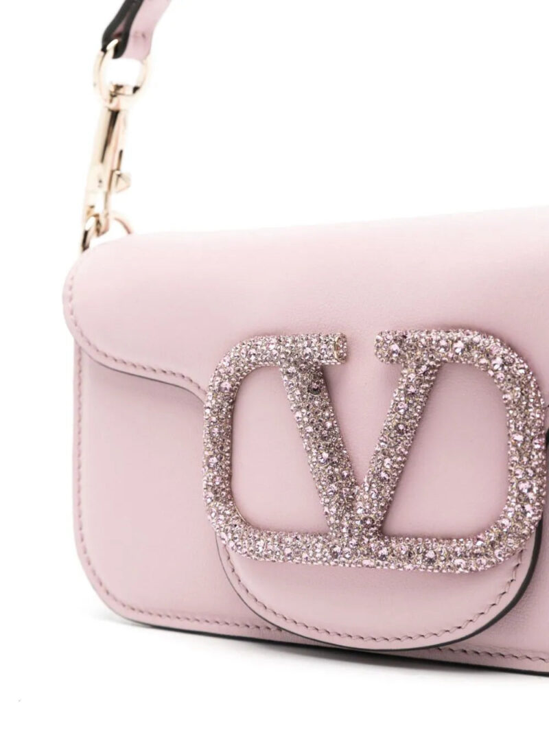 Valentino Garavani  Locò crystal-embellished shoulder bag