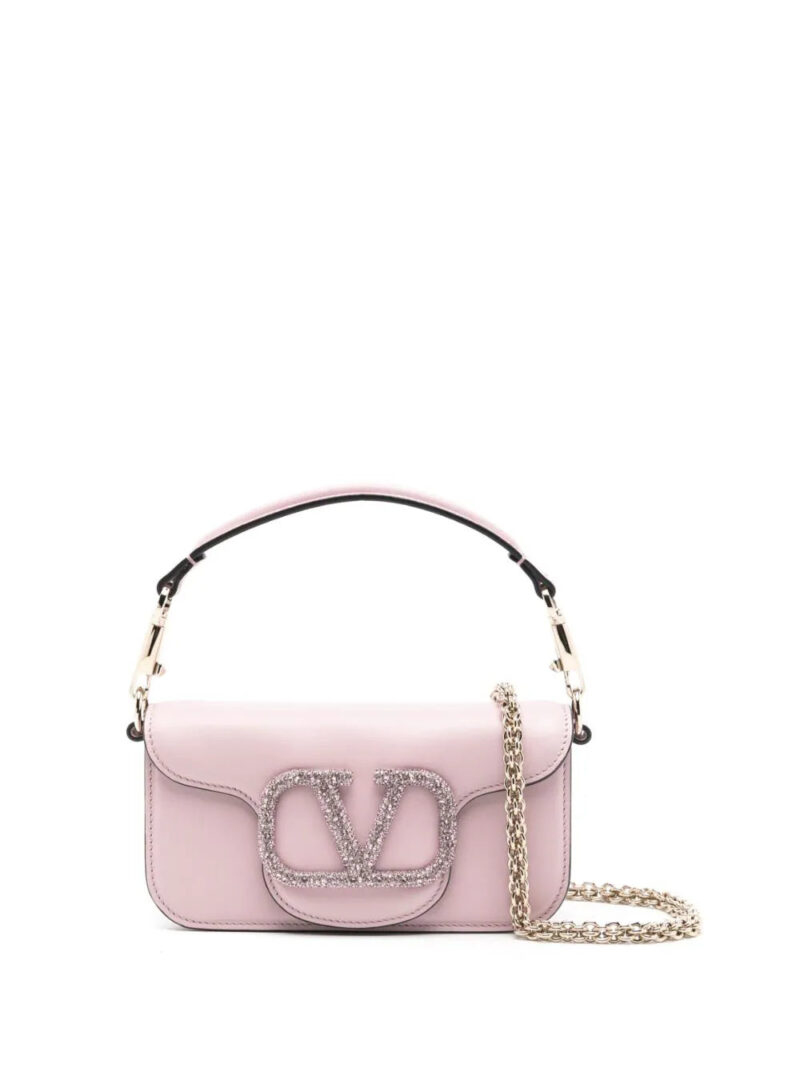 Valentino Garavani  Locò crystal-embellished shoulder bag