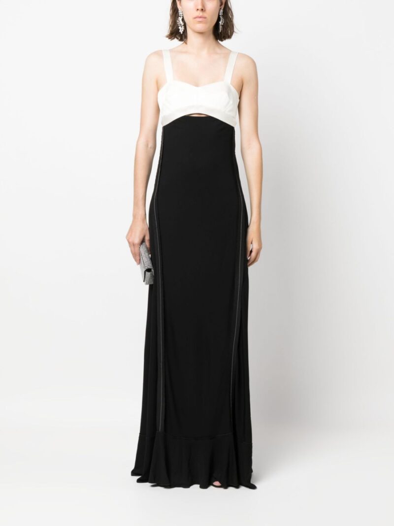 Victoria Beckham  cut-out sleeveless gown