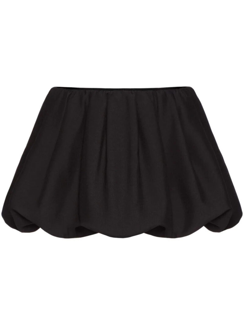 Valentino Garavani  Crepe Couture silk miniskirt