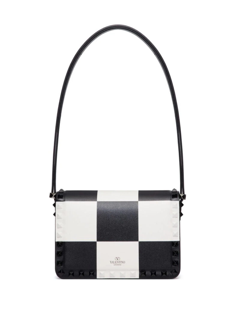 Valentino Garavani  Rockstud23 leather shoulder bag