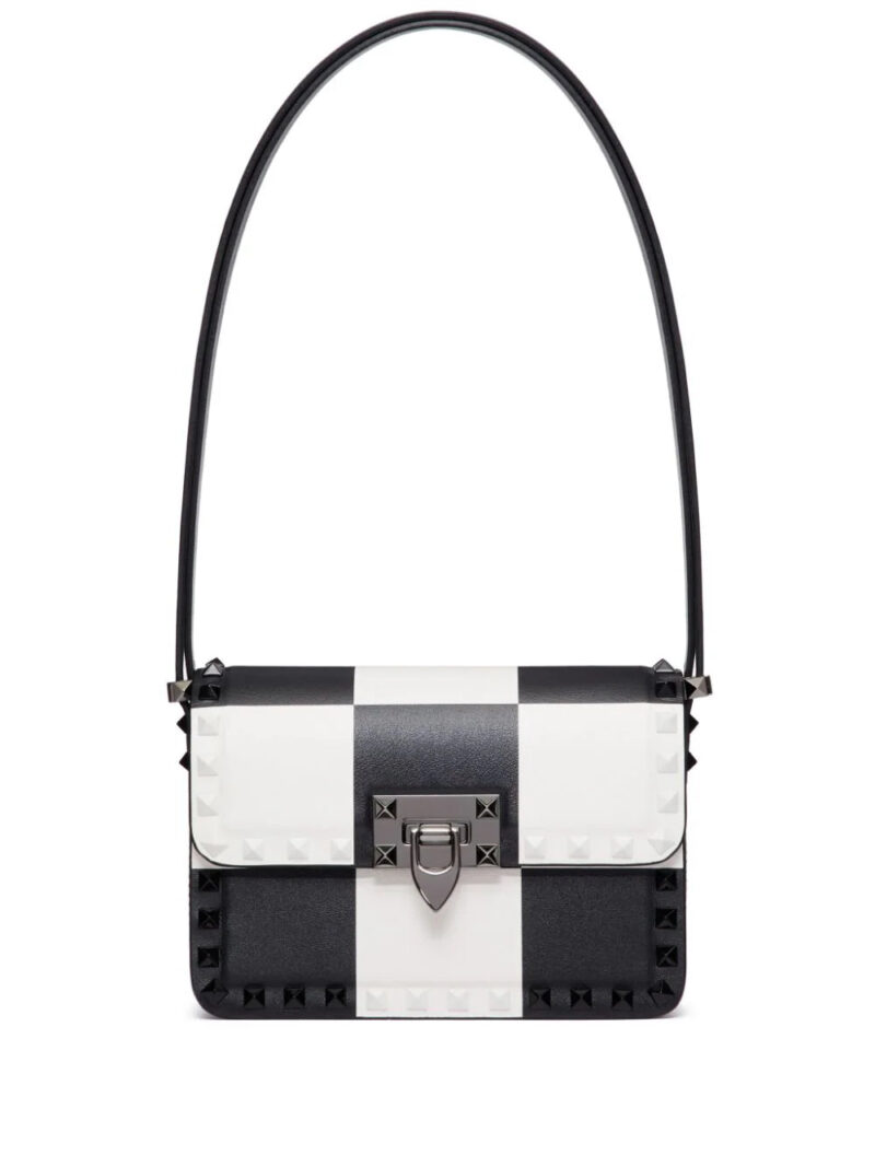 Valentino Garavani  Rockstud23 leather shoulder bag