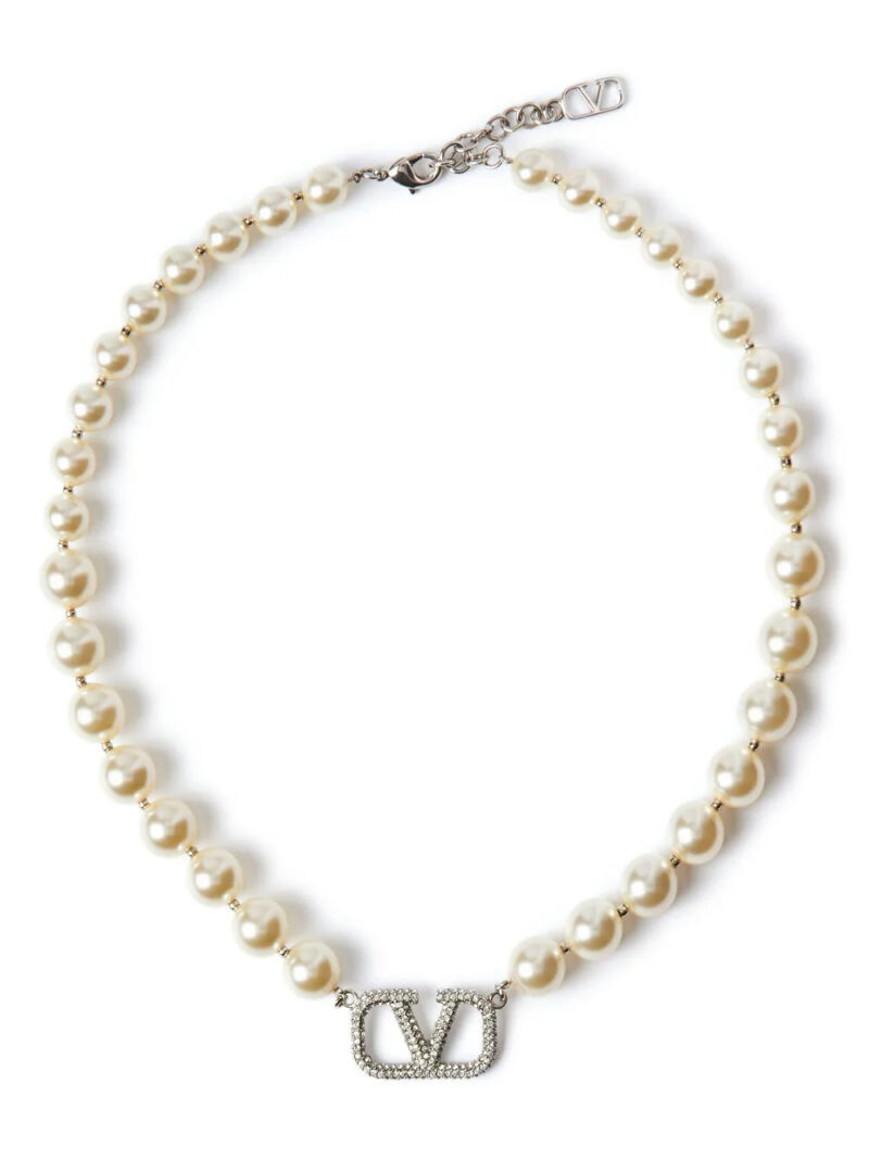 Valentino Garavani  VLogo Signature pearl necklace