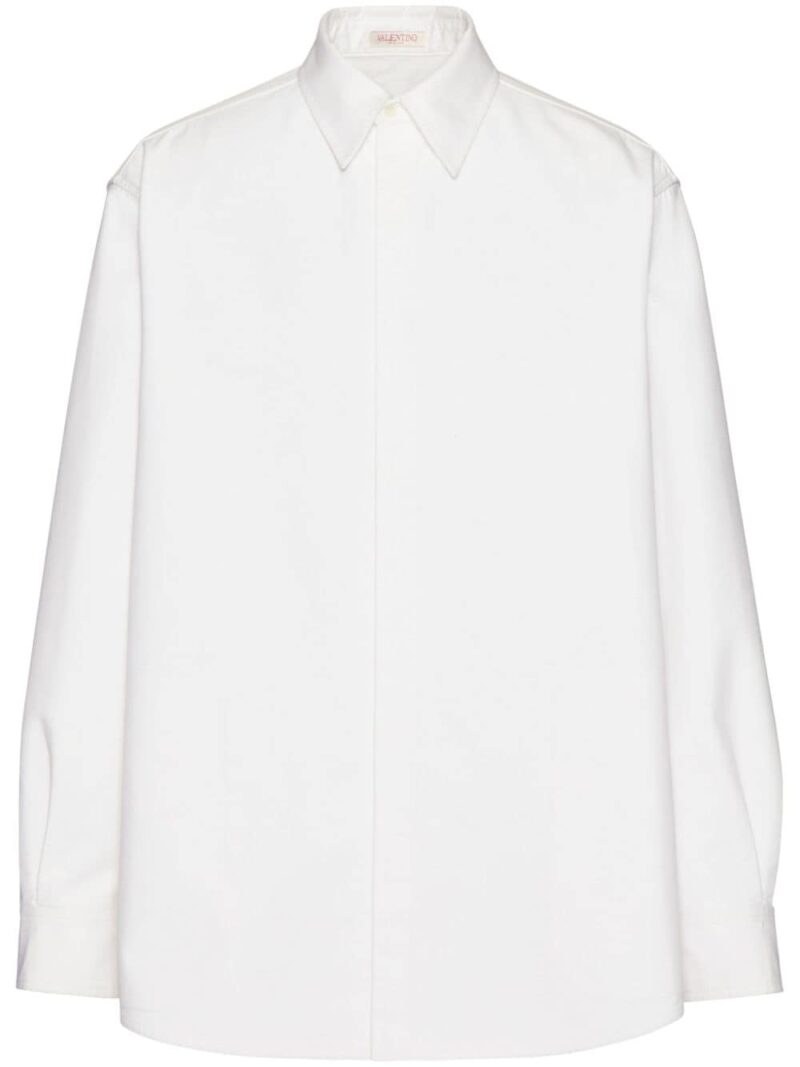 Valentino Garavani cotton poplin shirt jacket