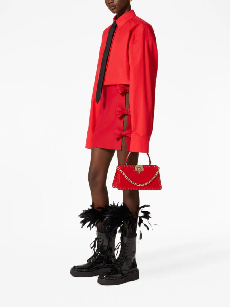 Valentino Garavani  Crepe Couture miniskirt