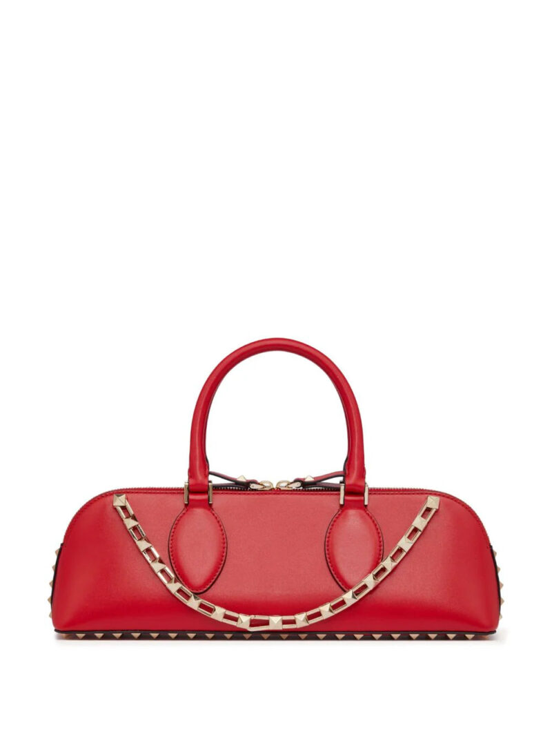 Valentino Garavani  Rockstud East-West leather tote bag