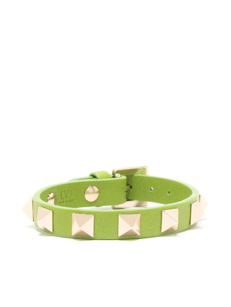 Valentino Garavani  Rockstud-embellished leather bracelet