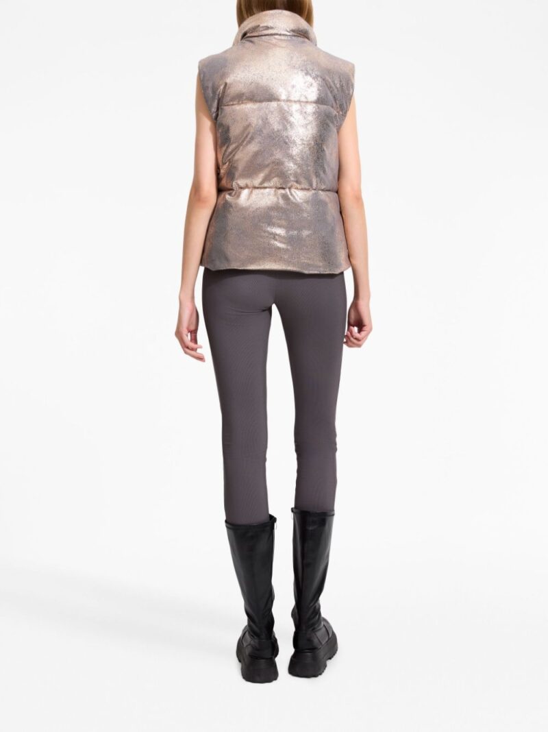 Unreal Fur  Painted Lady padded gilet