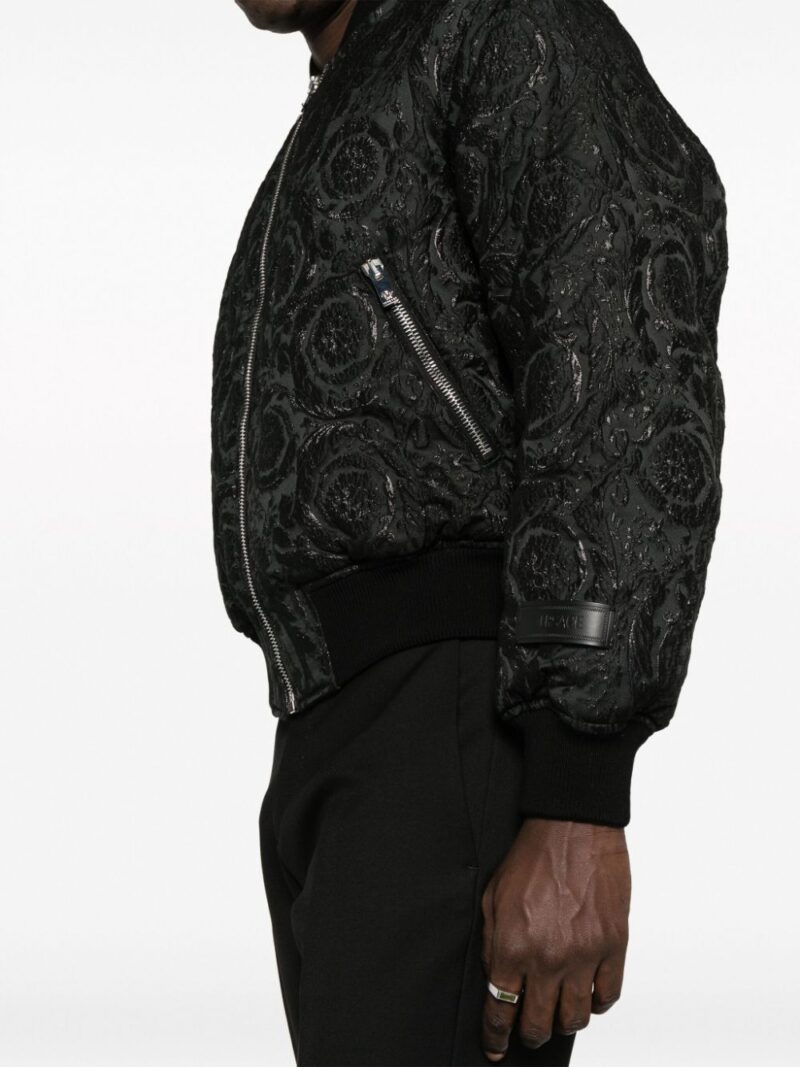 Versace Baroque Cloquet bomber jacket