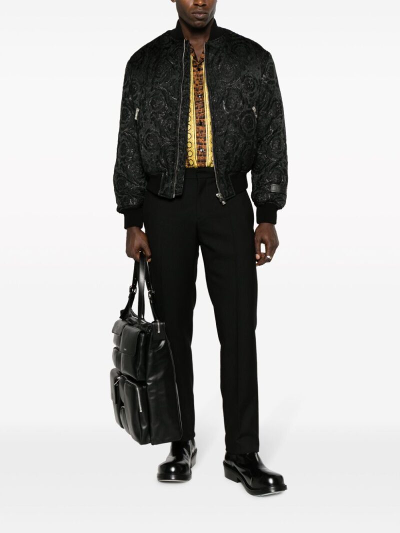 Versace Baroque Cloquet bomber jacket