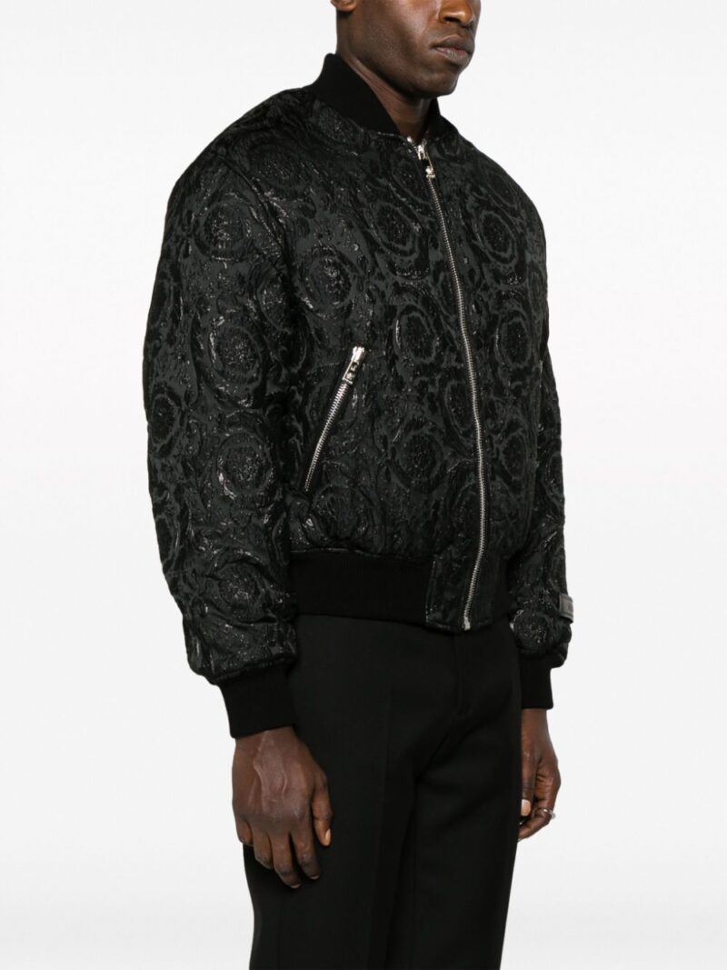 Versace Baroque Cloquet bomber jacket