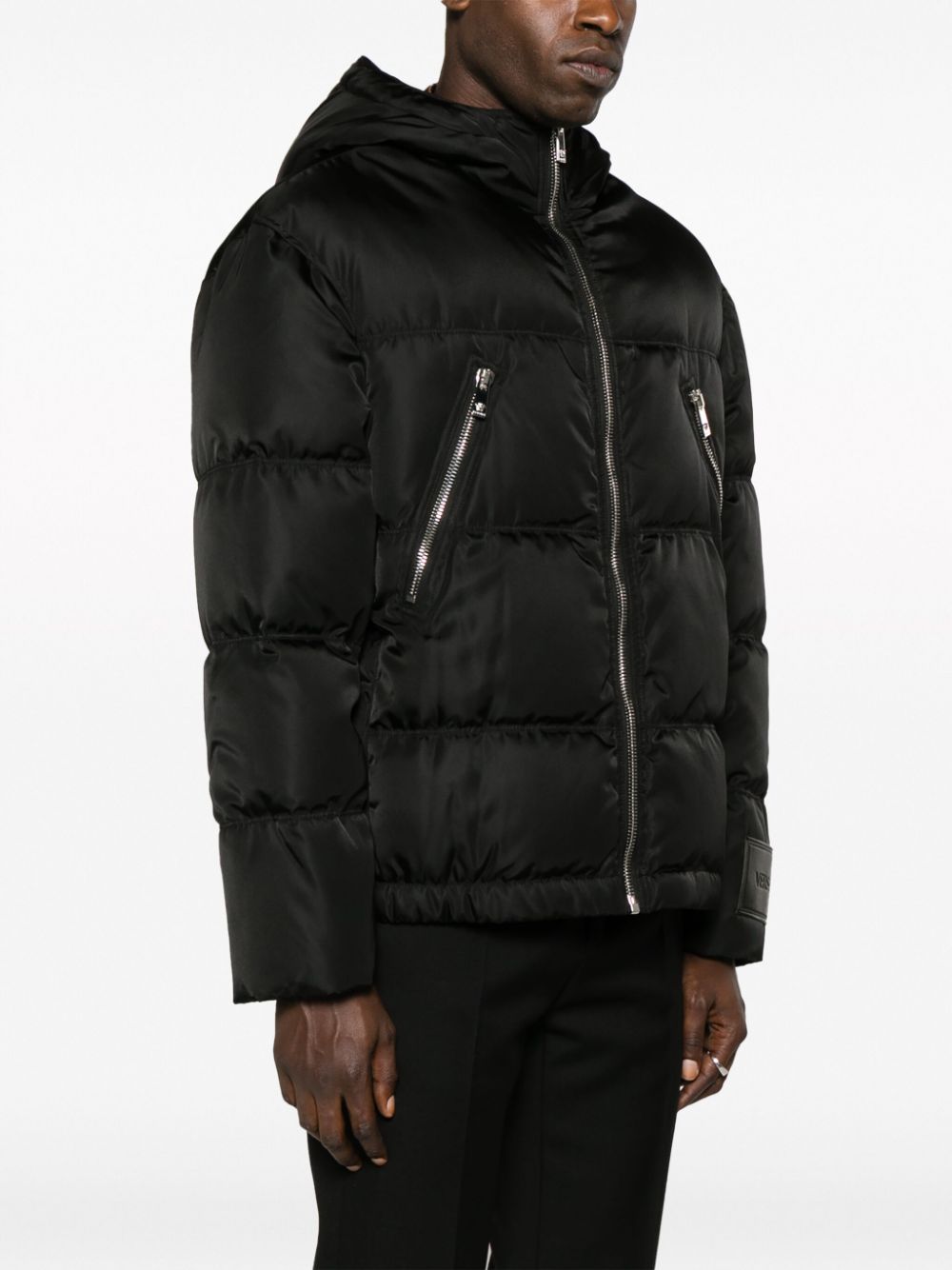 Versace zip-detail puffer jacket - Image 3
